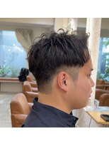 アンバーグリーム(AMBERGLEAM)&nbsp;刈り上げショートアップバング