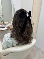 シアアルン 新小岩店(SHEER alun) ふわふわガーリー高めハーフアップ〔新小岩〕