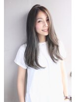 レンク(LENC)&nbsp;Coast.Aラインカール×ロブ×ナチュラルスタイル×ブルージュ