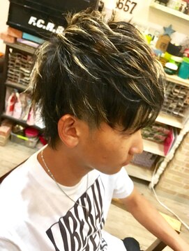 ルーナヘアー(LUNA hair) 『京都ルーナ』ハイライト×ネオウルフ【草木真一郎】