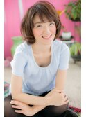 《重軽感》がカワイイ♪無造作ミディアムb
