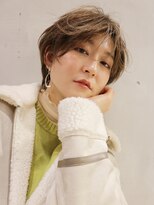 アルバム 渋谷パルコ(ALBUM)&nbsp;ニュアンスショートバング_外ハネボブアッシュブラウン_6906