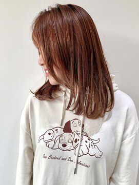 フォーク FOLK 【FOLK】秋っぽオレンジブラウンと軽やかレイヤーセミディ♪