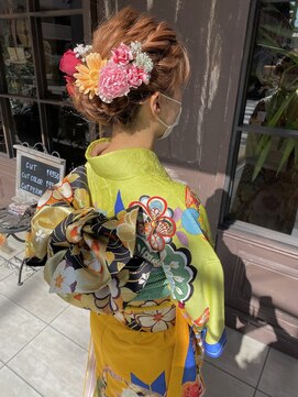 ヘアースタジオ エフ(Hair studio f) 着付け＆ヘアセットby平松