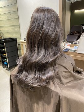 アクトワン(Act.1) 髪質改善カラー＋ダスティーグレー