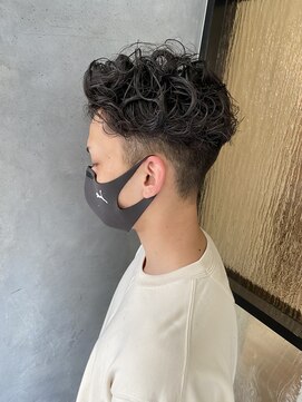 ネオリーブ ジューク 日吉店(Neolive JuQ) 【韓国マッシュ】　メンズカット×波巻きスパイラルパーマ