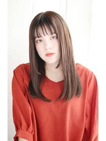 ラクシア(LUXIA)&nbsp;透けバングのナチュラルストレート