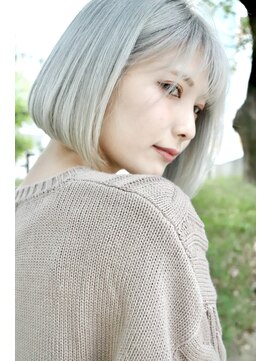 チュダック(ChuDuck) 【◎甘くてカワイイ◎】愛され《ホワイトシルバー》ケアブリーチ