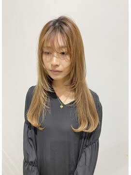 サラ 新宮店(SARA) 顔周りレイヤー/ウルフカット