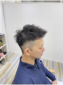 ジェットモヒカン×ソフトツイストパーマ【倉敷】【岡山】