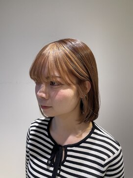 サラ ビューティー サイト 古賀店(SARA Beauty Sight) 10代２０代/ボブ/ニュアンスカラー/ハイトーンカラー
