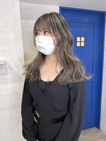 シェミール(CHEMIR) 大人可愛いバレイヤージュ透明感グレージュ20代30代四日市