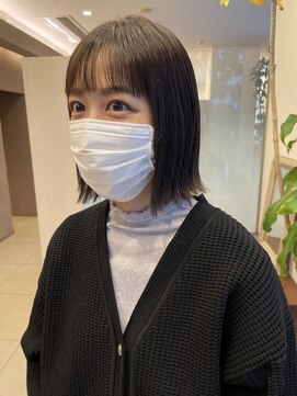 トゥルー 渋谷(TRUE) イルミナカラー/酸熱ストレート/oggiotto/ヘッドスパ/渋谷駅