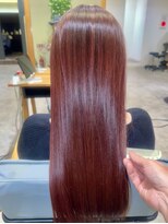 ビスポーク(BESPOKE)&nbsp;20代30代40代髪質改善カラーブリーチオンピンク艶感ストレート