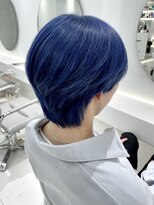 アールプラスヘアサロン(ar+ hair salon)&nbsp;ネイビーブルーカラー