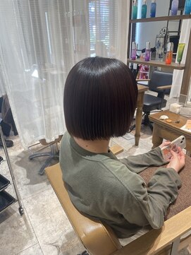 ウルカ 川口店(ulQua) 縮毛矯正×ボブ