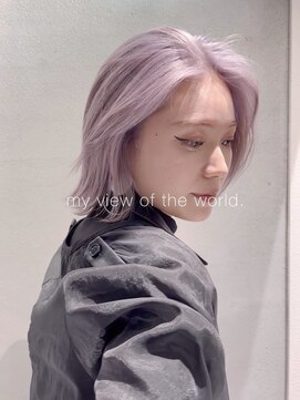 シェリ ヘアデザイン(CHERIE hair design) 《suu.02》white pink 【sheer color】