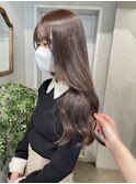 【立川cres小山】透明感ブリーチなしベージュ