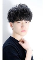 リップス レイ ギンザ(LIPPS Ray GINZA)&nbsp;ナチュラル無造作束感マッシュソフトツーブロック刈り上げ