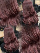 大人気暖色カラーカシスレッドカシスピンクワインレッド＊RINA