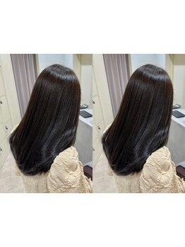 【Aujua認定サロン×髪質改善】毛髪診断でお客様に最も最適なトリートメントをご提供します。