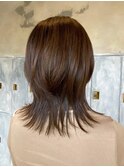 大人マッシュショート丸みショート黒髪ショートベリーショート
