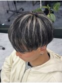 ホワイトメッシュ、メッシュキャップハイライト