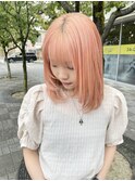 【pink×orange】パステルカラー☆