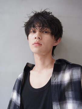 ニコ トウキョウ ロジック(nico TOKYO Logic) 無造作マッシュスパイラルパーマ