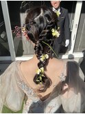 花嫁様ヘアメイク