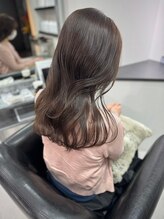 マインドヘアー(MiND HAiR) マロンベージュ＿艶感カラー＿髪質改善トリートメント__1