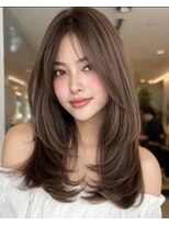 ジュール サウス 新宿南口(Joule South)&nbsp;顔周り/レイヤーカット/ブリーチなし/韓国レイヤー/前髪カット