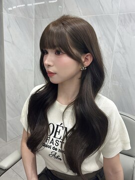 リュネル(Lunel) ヘーゼルベージュ×似合わせカット