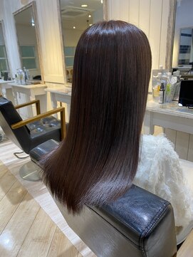 ドラン 京橋店(DRAN) 【DRAN京橋店】髪質改善　カシスブラウン　白髪染め