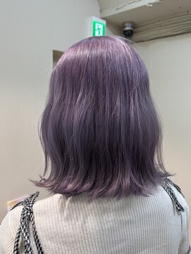 テン バイ アンブルリュクス 池袋(teN +by ambleluxe) ラベンダー/ケアブリーチ/ブリーチ/透明感