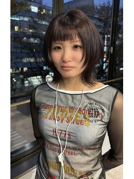 シエル 仙台店(CIEL) 【Yuuka style】layer bob/lavender color