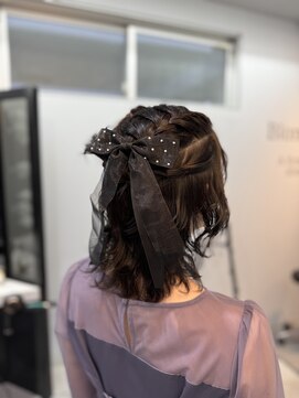 ショートヘアでもできる！ハーフヘアセット
