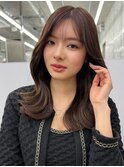オリーブベージュ くびれミディアム 【肥田亜沙美】