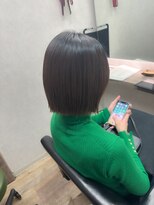 シュガー バイ エクラート 立川南口店(SUGAR by ECLART)&nbsp;ボブ/切りっぱなしボブ/立川南口/外ハネボブ/髪質改善