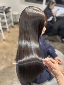 スティル ヘアアンドアイラッシュ(STILL hair&eyelash) 【西塔】　髪質改善ストレートで艶髪