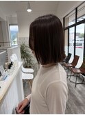 切りっぱなしボブ♪