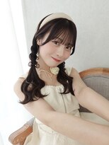 カシュカシュ 表参道(cache cache)&nbsp;ヘアアレンジツインアレンジヘアメガーリーヘアアレンジ