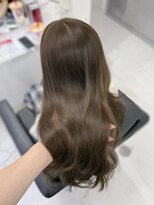 ハピネス 梅田茶屋町店(HAPPINESS)&nbsp;韓国風/レイヤーカット/顔周り/顔まわり/髪質改善/ベージュ