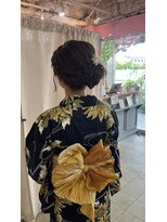 ミーネピンク 行徳(Miene Pink)&nbsp;ヘアセット＊浴衣着付＊ゆかた＊小顔ヘアアレンジ