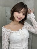 ★タッセルボブくびれボブレイヤーボブミディアムレイヤー大宮