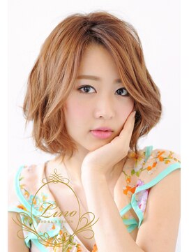 リノ ヘアー デザイン 河原町三条(Lino Hair Design) 【Lino hair河原町】ボブベースのゆるフワ感が好感度の秘訣