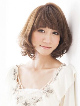 オーガニックヘアカラーベベ (ORGANIC HAIR COLOR BEBE)の写真/[カラー+Tr⇒¥2750～]話題のオーガニック使用♪ダメージレスで艶と潤いUP！明るく染まって色モチも良い◎