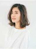 ふんわり大人女子ボブディ