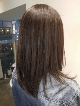 スタイル 成城学園前(STYLE) ストレートヘア 小顔に見せるヘア ブランジュ ダブルバング 2