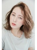 外国人風ミディアムレイヤー